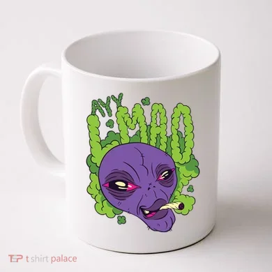 Ayy Lmao Marijuana Alien Coffee Mug