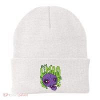 Ayy Lmao Marijuana Alien Beanie thumb 0