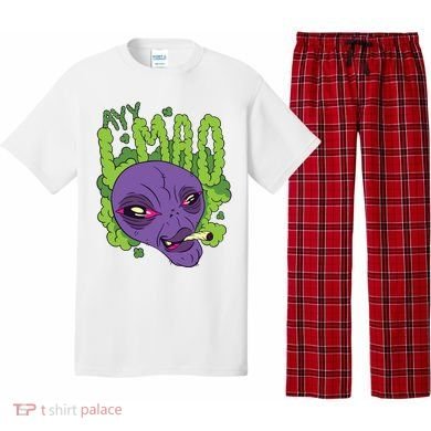 Ayy Lmao Marijuana Alien Pajama Set
