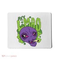 Ayy Lmao Marijuana Alien Mousepad thumb 0