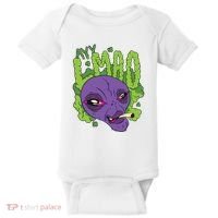 Ayy Lmao Marijuana Alien Baby Bodysuit thumb 0