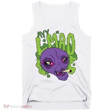 Ayy Lmao Marijuana Alien Tank Top