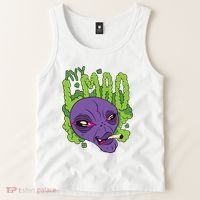 Ayy Lmao Marijuana Alien Tank Top thumb 2