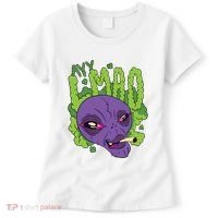 Ayy Lmao Marijuana Alien Women's T-Shirt thumb 0