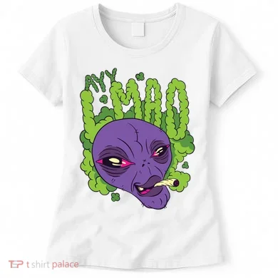 Ayy Lmao Marijuana Alien Women's T-Shirt