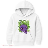 Ayy Lmao Marijuana Alien Kids Hoodie thumb 0