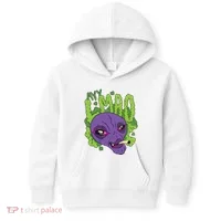 Ayy Lmao Marijuana Alien Kids Hoodie thumb 0