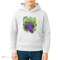 Ayy Lmao Marijuana Alien Kids Hoodie thumb 4