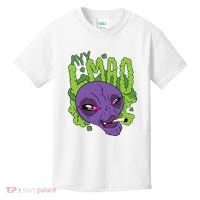 Ayy Lmao Marijuana Alien Kids T-Shirt thumb 0