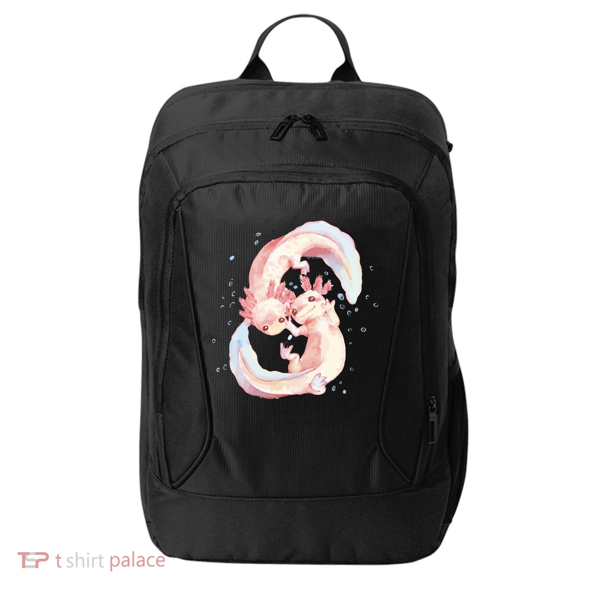 Axolotl Ying Yang City Backpack