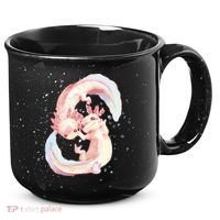 Axolotl Ying Yang 15oz Campfire Ceramic Mug thumb 0