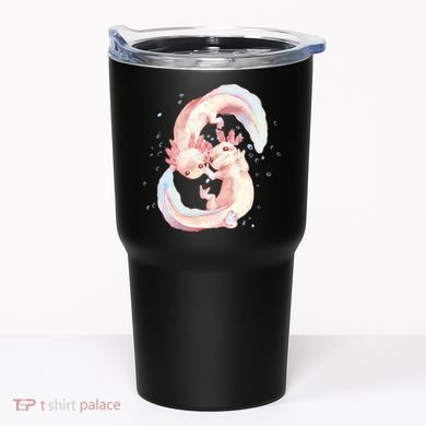 Axolotl Ying Yang Tumbler