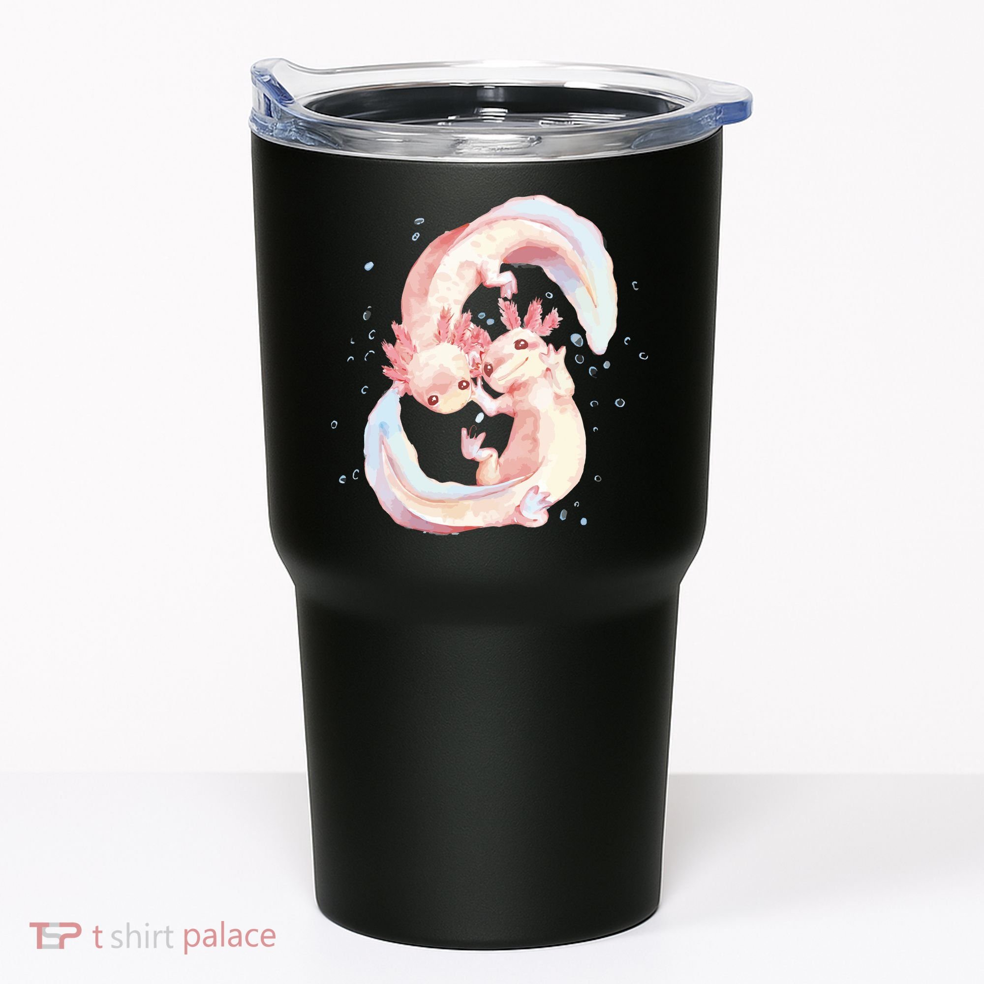 Axolotl Ying Yang Tumbler