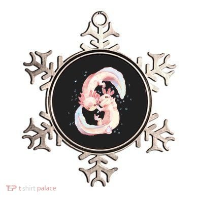 Axolotl Ying Yang Ornament