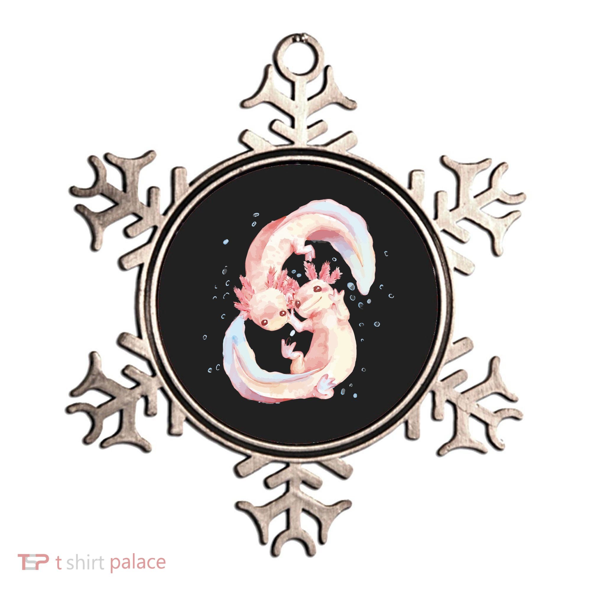 Axolotl Ying Yang Ornament