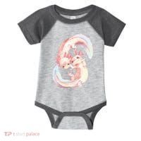 Axolotl Ying Yang Infant Baby Jersey Bodysuit thumb 0