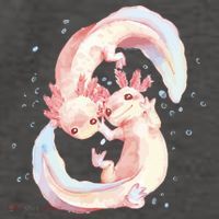 Axolotl Ying Yang Vector Backpack thumb 2