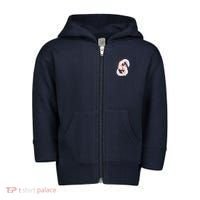 Axolotl Ying Yang Toddler Zip Fleece Hoodie thumb 0