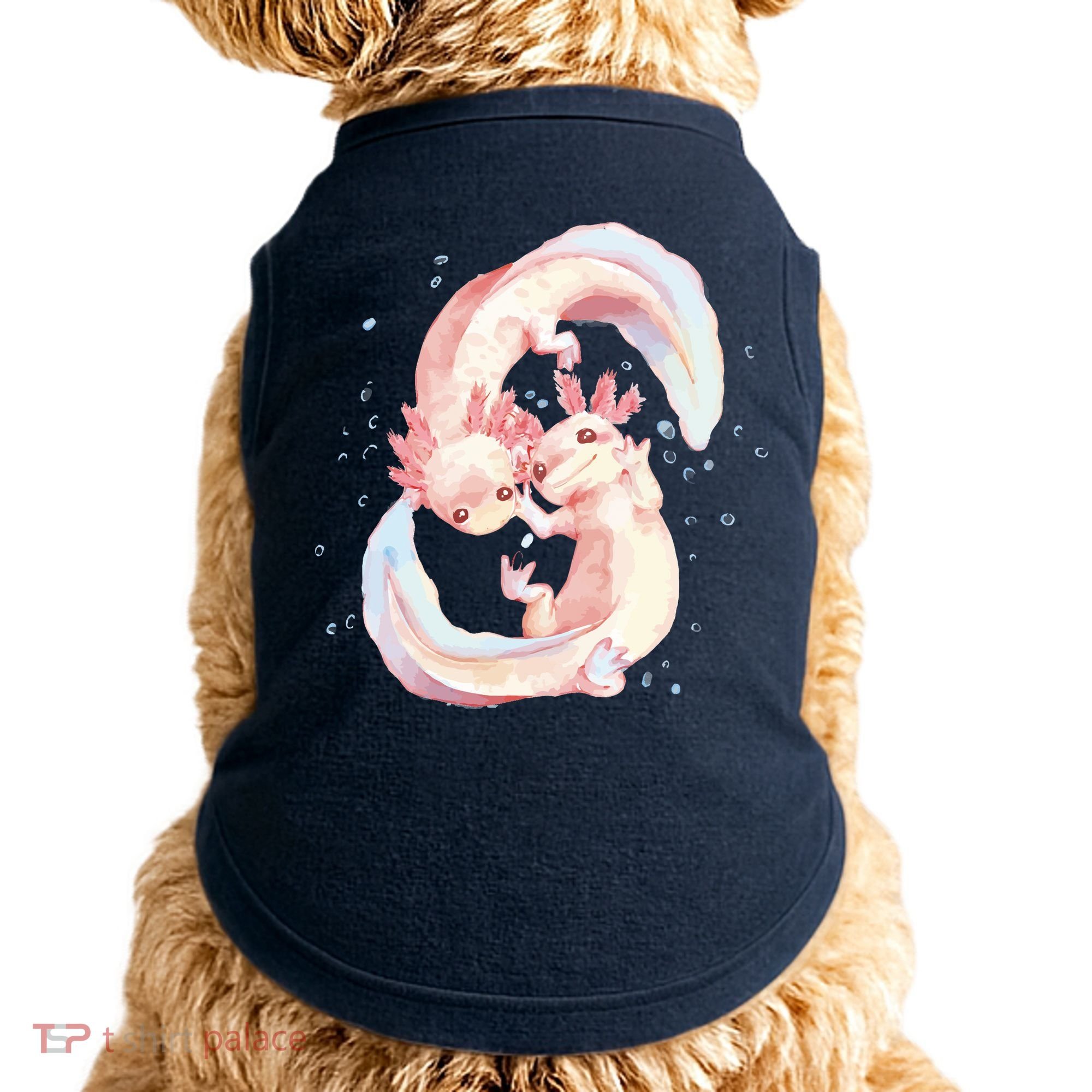 Axolotl Ying Yang Doggie Tank