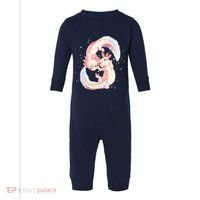 Axolotl Ying Yang Infant Fleece One Piece thumb 0