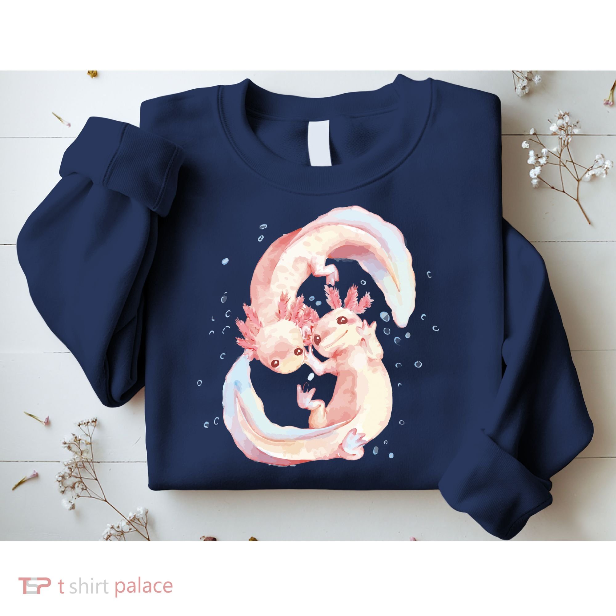 Axolotl Ying Yang Sweatshirt