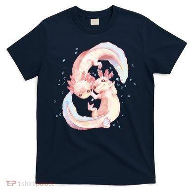 Axolotl Ying Yang T-Shirt