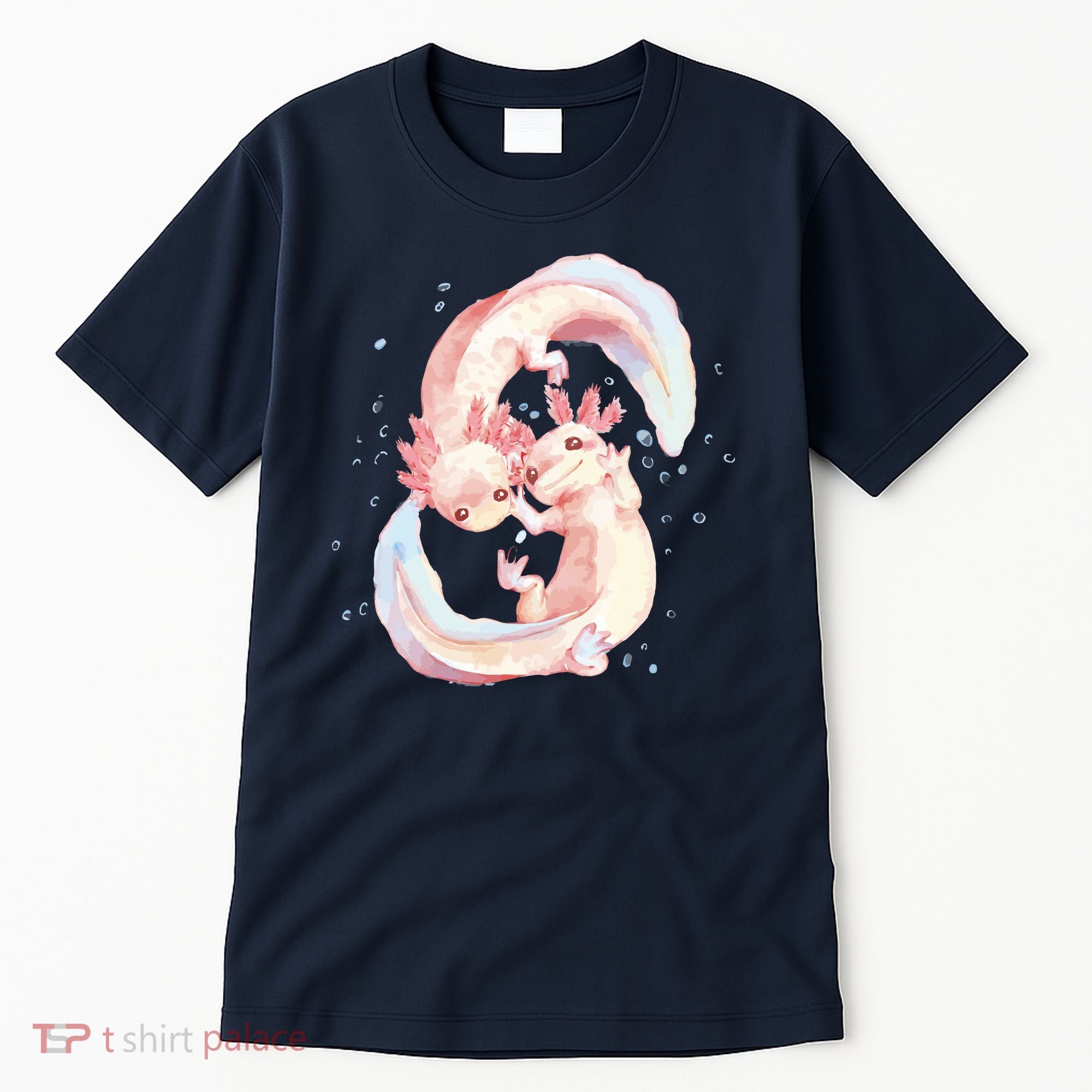Axolotl Ying Yang Tall T-Shirt
