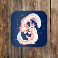 Axolotl Ying Yang Coaster thumb 0