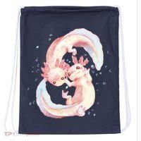 Axolotl Ying Yang Drawstring Bag thumb 0