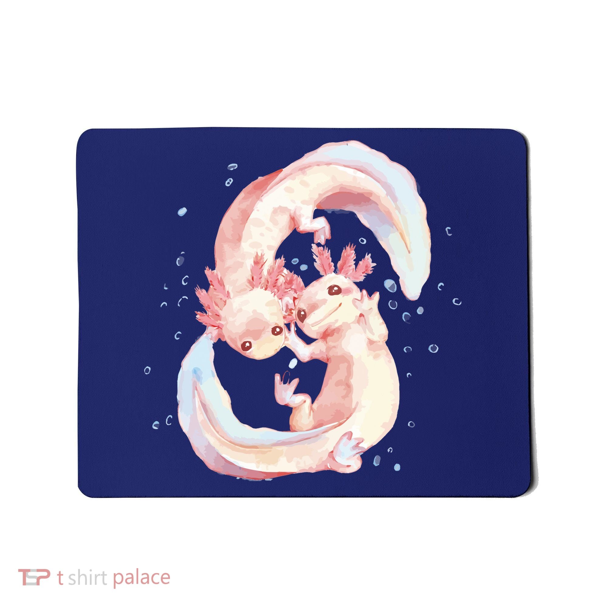 Axolotl Ying Yang Mousepad