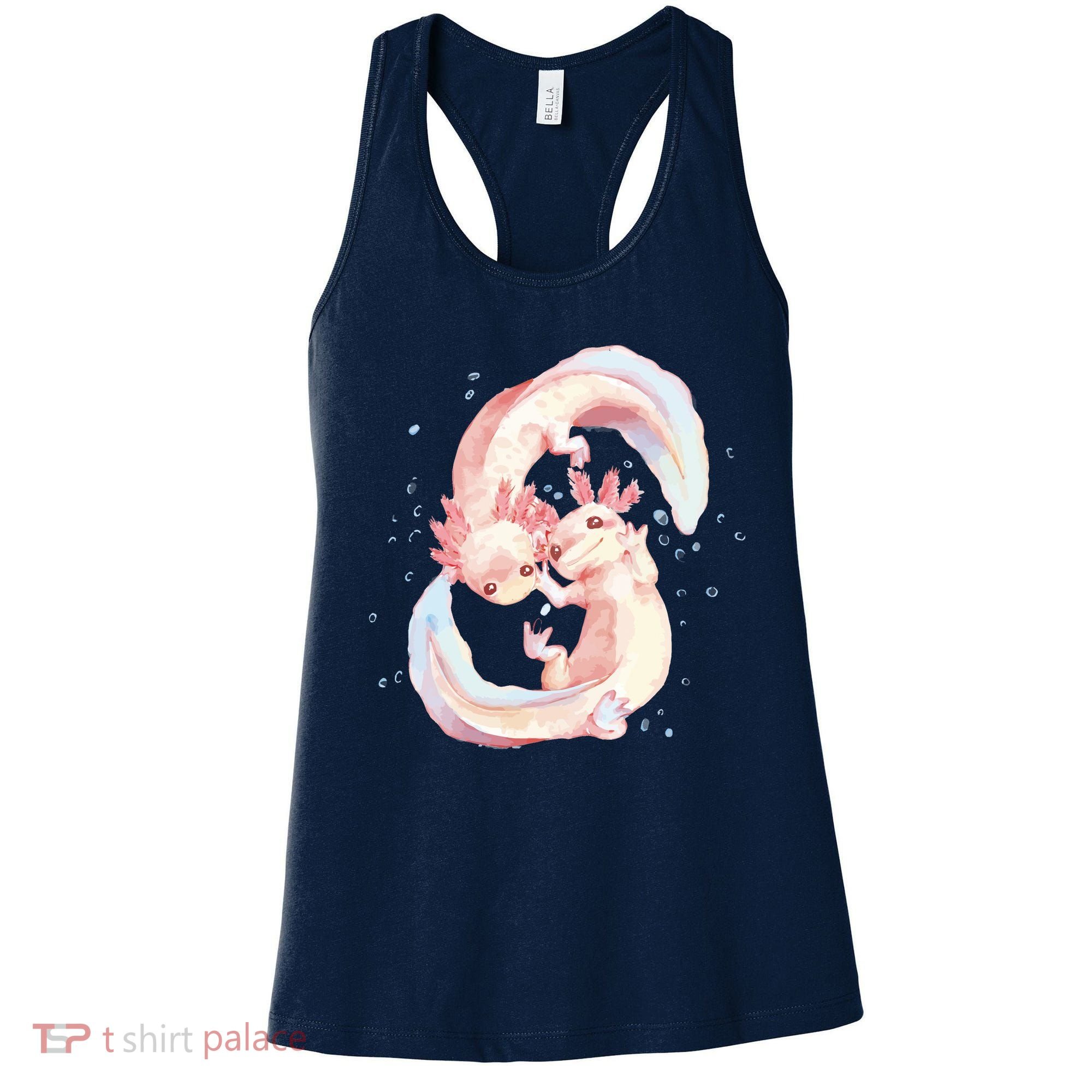 Axolotl Ying Yang Women's Tank Top
