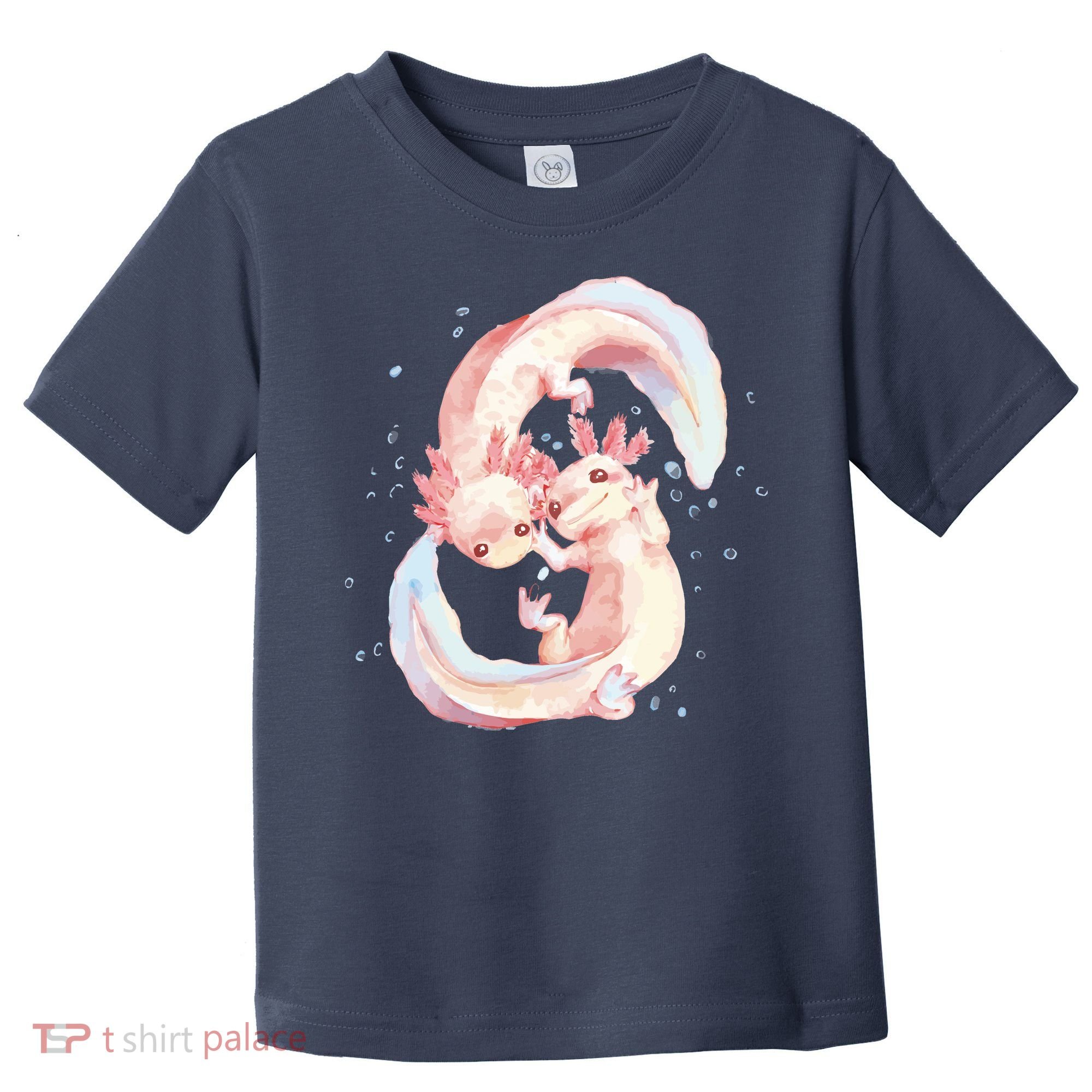 Axolotl Ying Yang Toddler T-Shirt