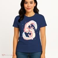 Axolotl Ying Yang Women's T-Shirt thumb 4