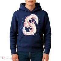 Axolotl Ying Yang Kids Hoodie thumb 4