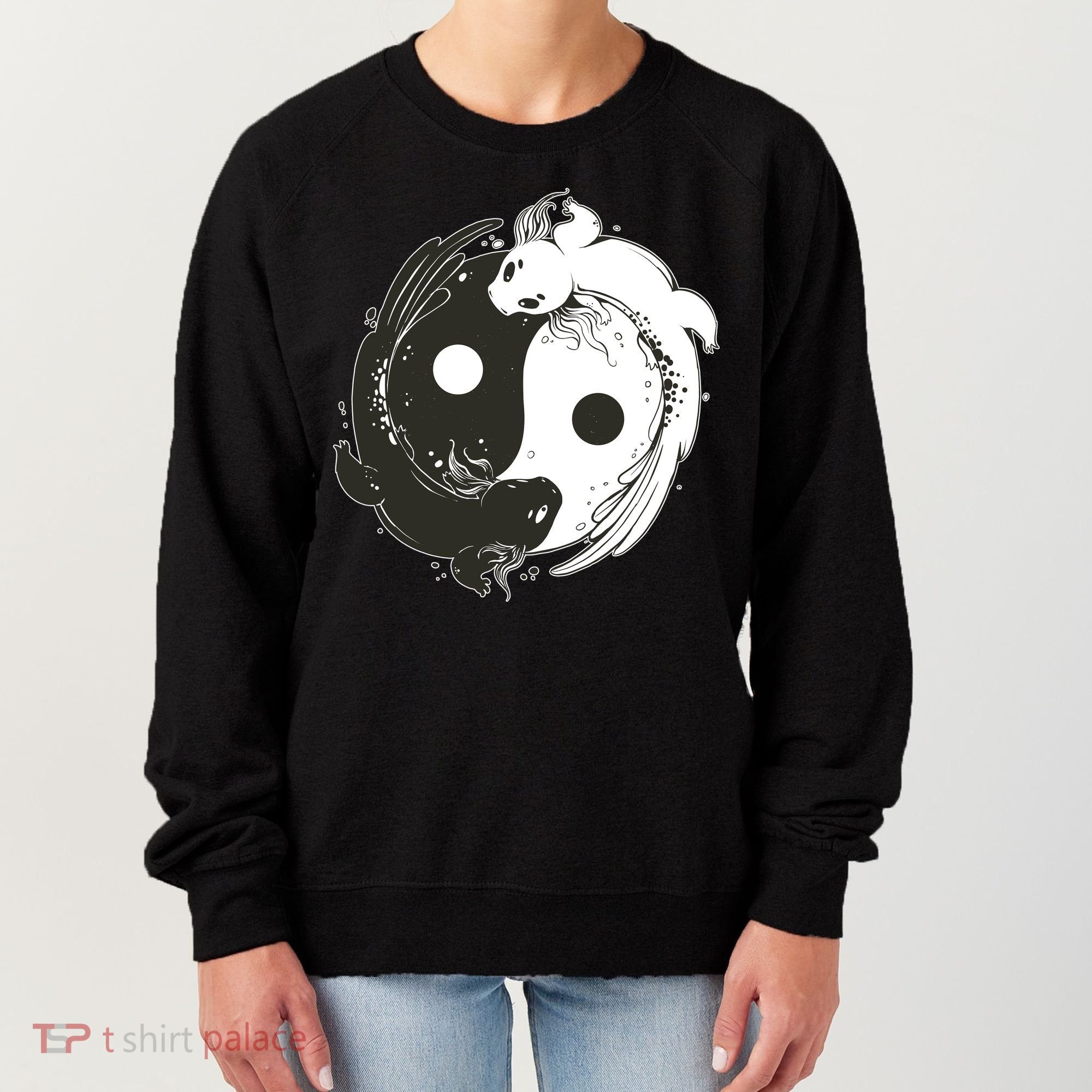 Axolotl Yin Yang Women's Sweatshirt