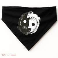 Axolotl Yin Yang USA-Made Doggie Bandana thumb 0