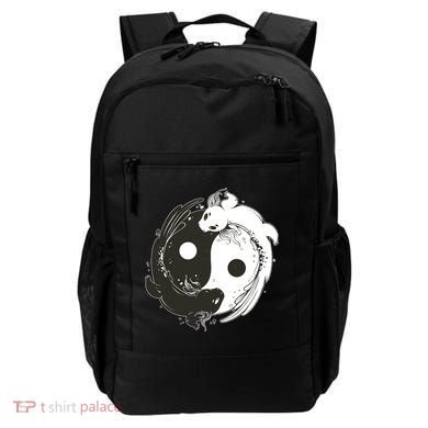 Axolotl Yin Yang Backpack