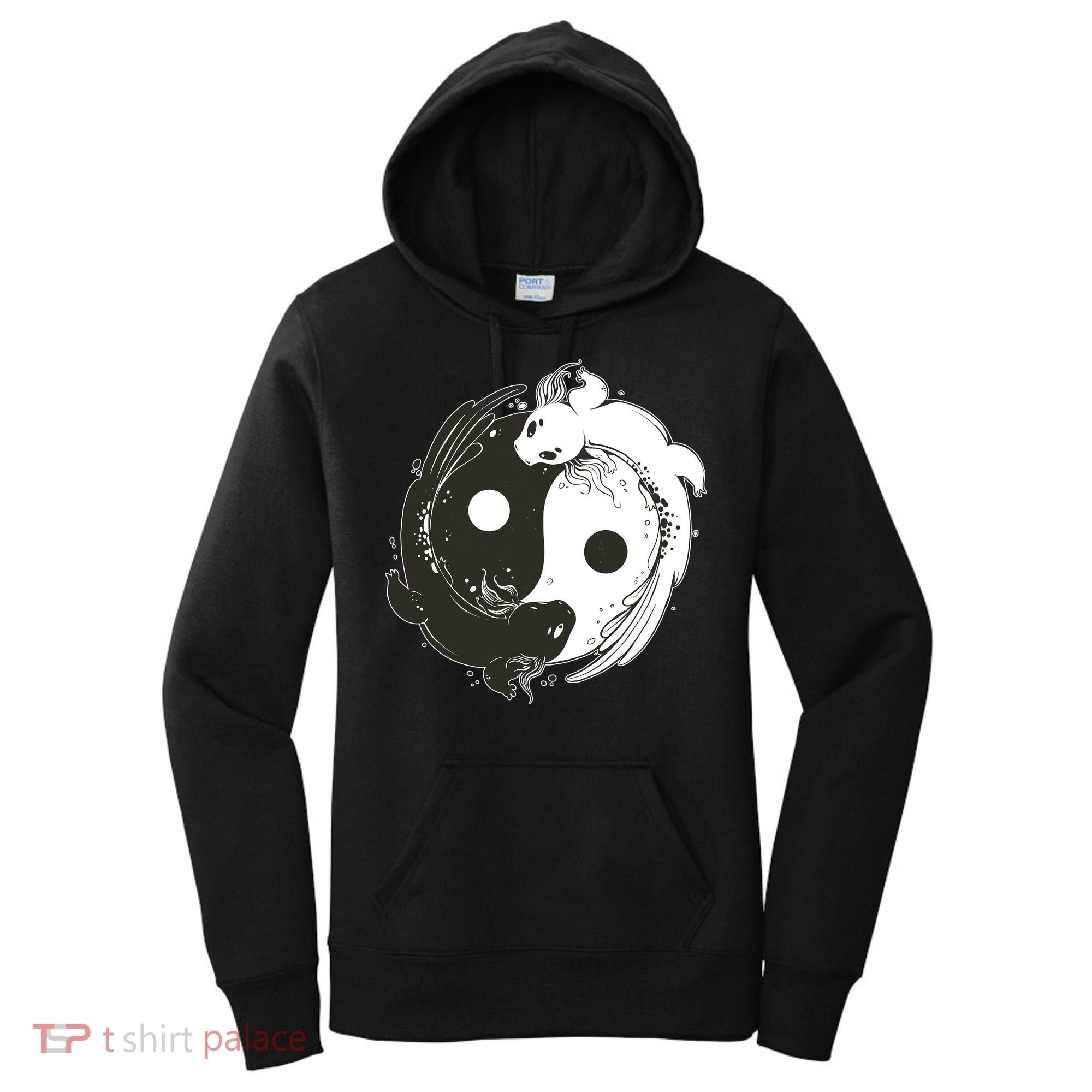 Axolotl Yin Yang Women's Hoodie