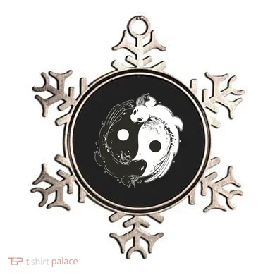 Axolotl Yin Yang Ornament