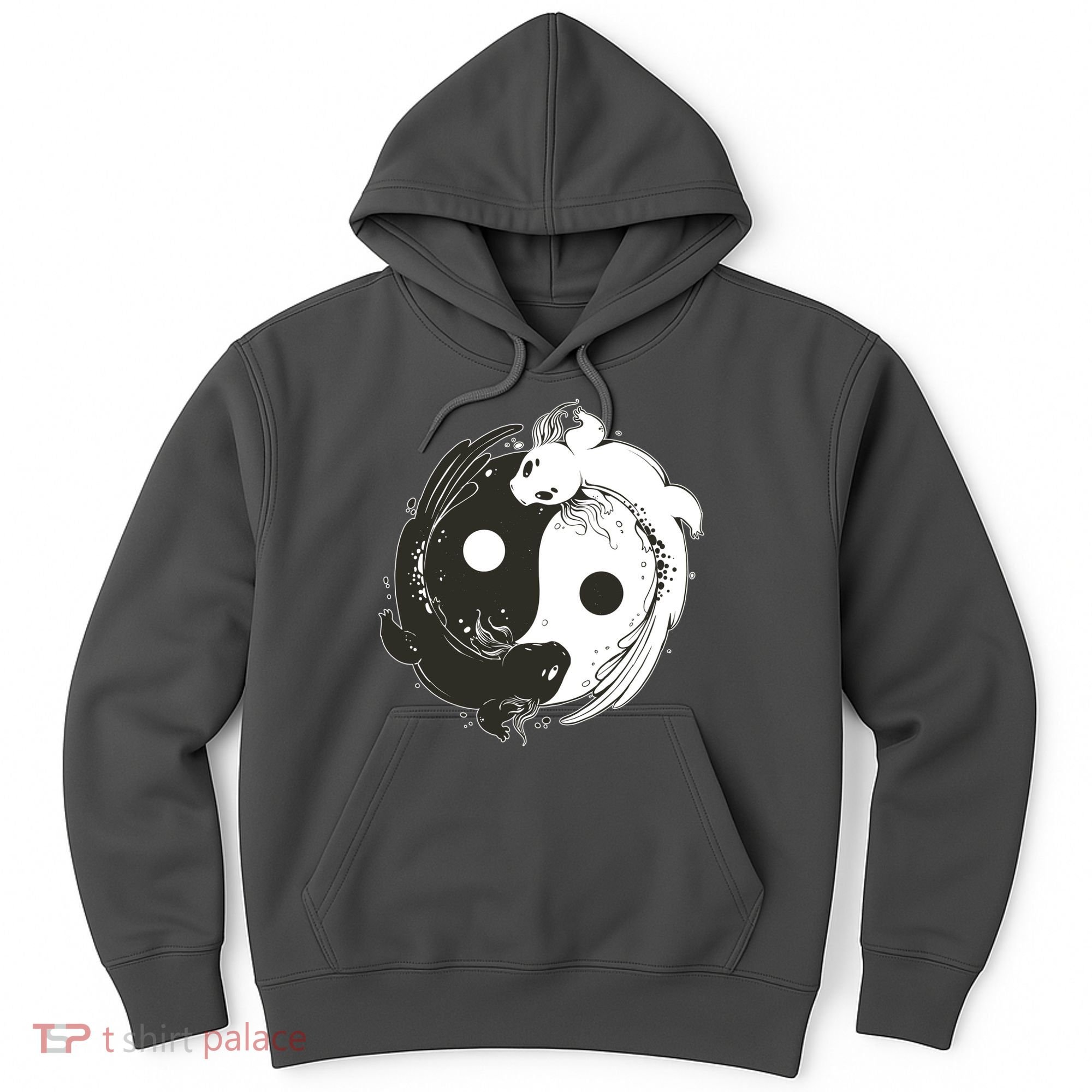 Axolotl Yin Yang Hoodie