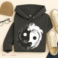 Axolotl Yin Yang Hoodie thumb 4
