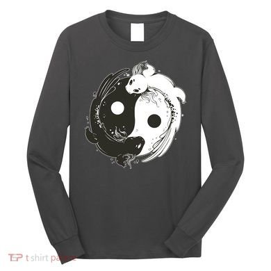Axolotl Yin Yang Long Sleeve Shirt