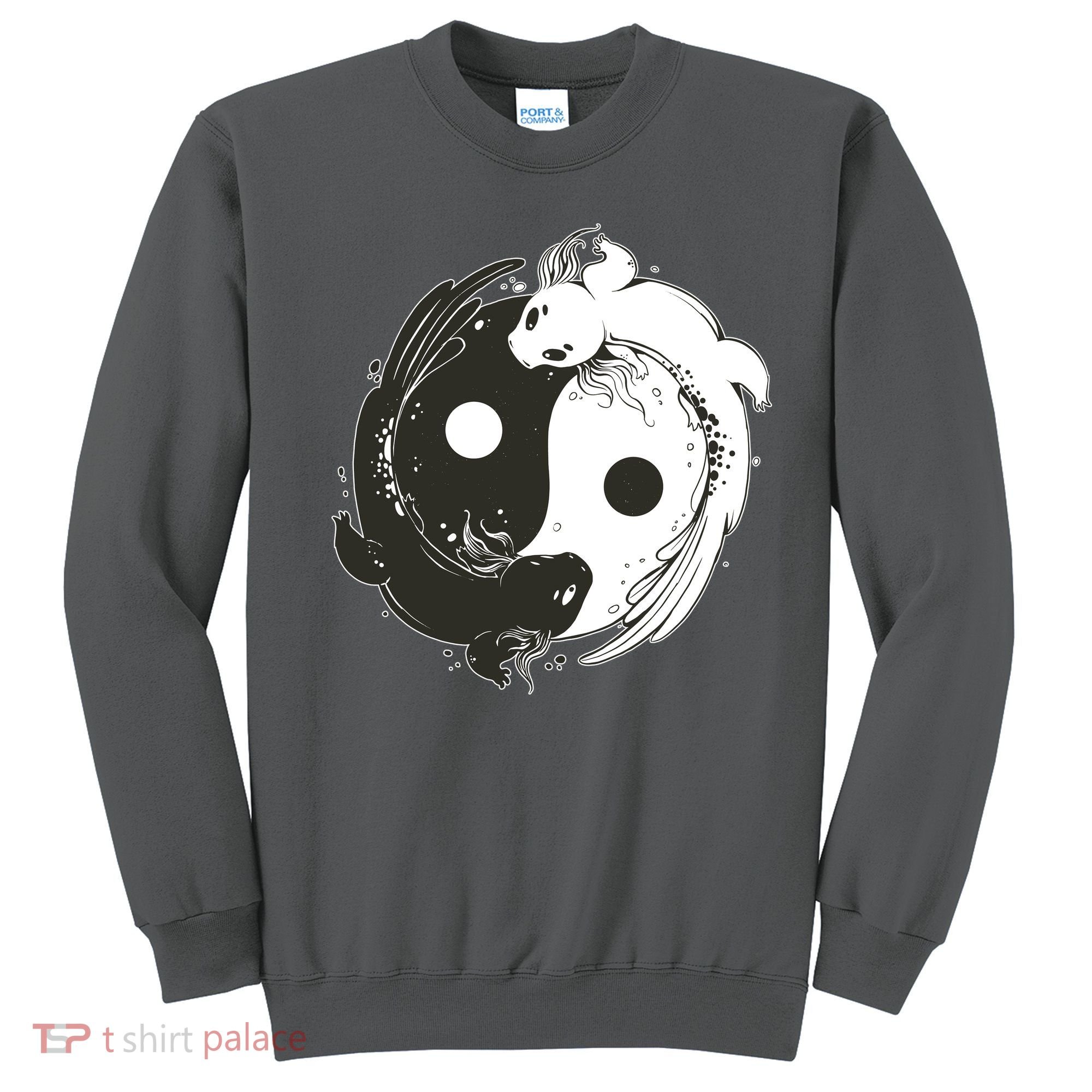 Axolotl Yin Yang Sweatshirt