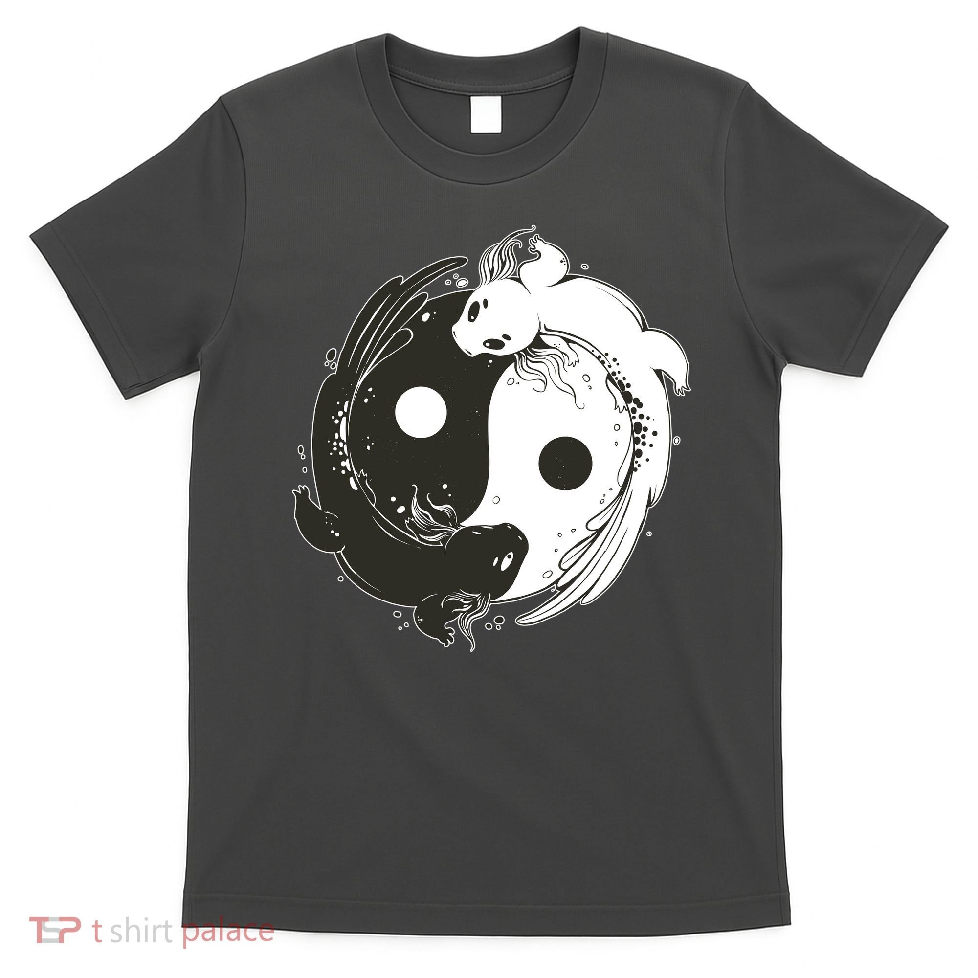 Axolotl Yin Yang T-Shirt