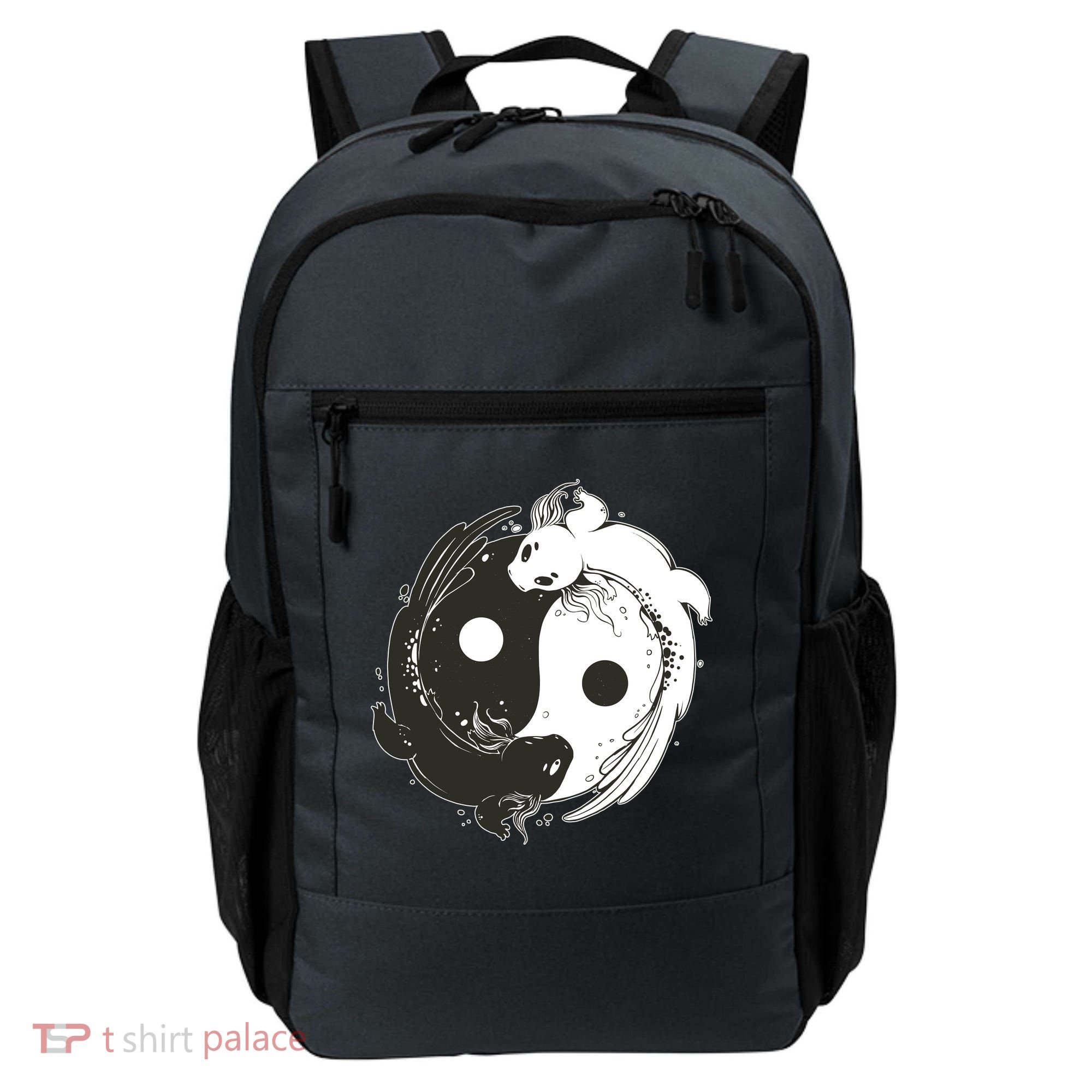 Axolotl Yin Yang Backpack