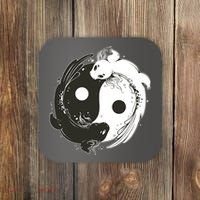 Axolotl Yin Yang Coaster thumb 0
