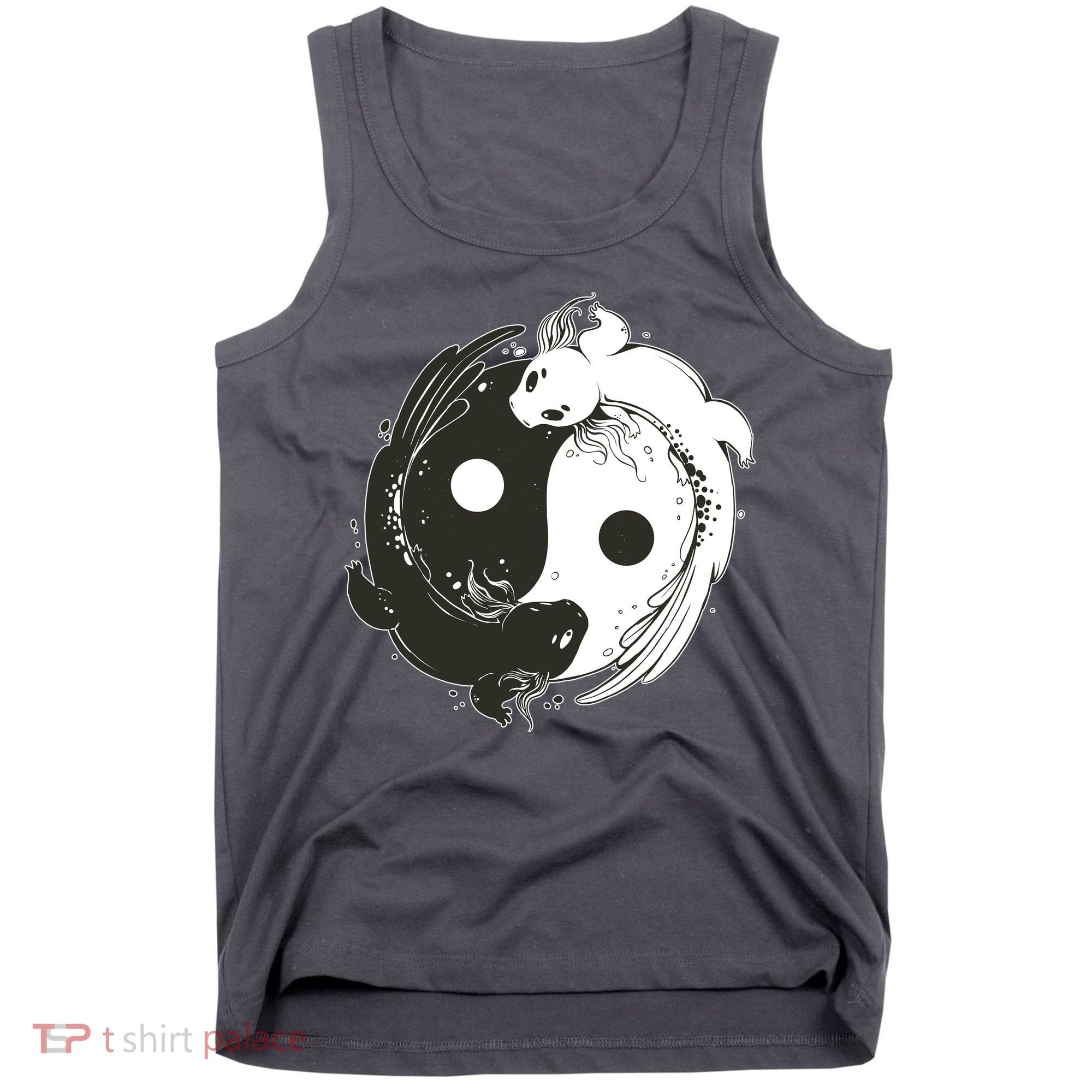 Axolotl Yin Yang Tank Top