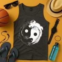 Axolotl Yin Yang Tank Top thumb 4