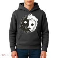 Axolotl Yin Yang Kids Hoodie thumb 4