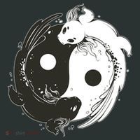 Axolotl Yin Yang Kids Hoodie thumb 5